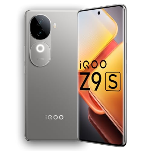 iQOO Z9s 5G (Titanium Matte, 8GB RAM, 256GB Storage) | 120 H...