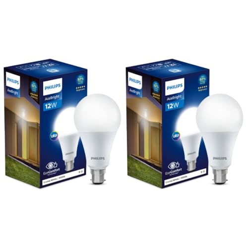 Philips StellarBright 12-Watt LED Bulb B22 Base (Crystal Whi...