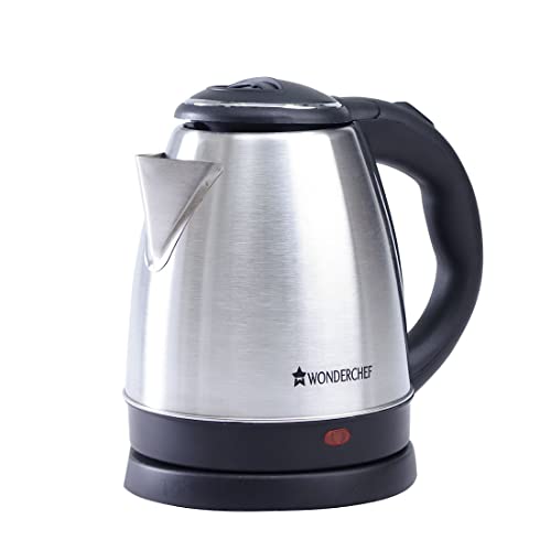 Wonderchef Crescent Electric Kettle 1.5 Litres, 2 years Warr...