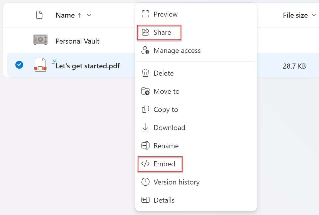 OneDrive File OneDrive File