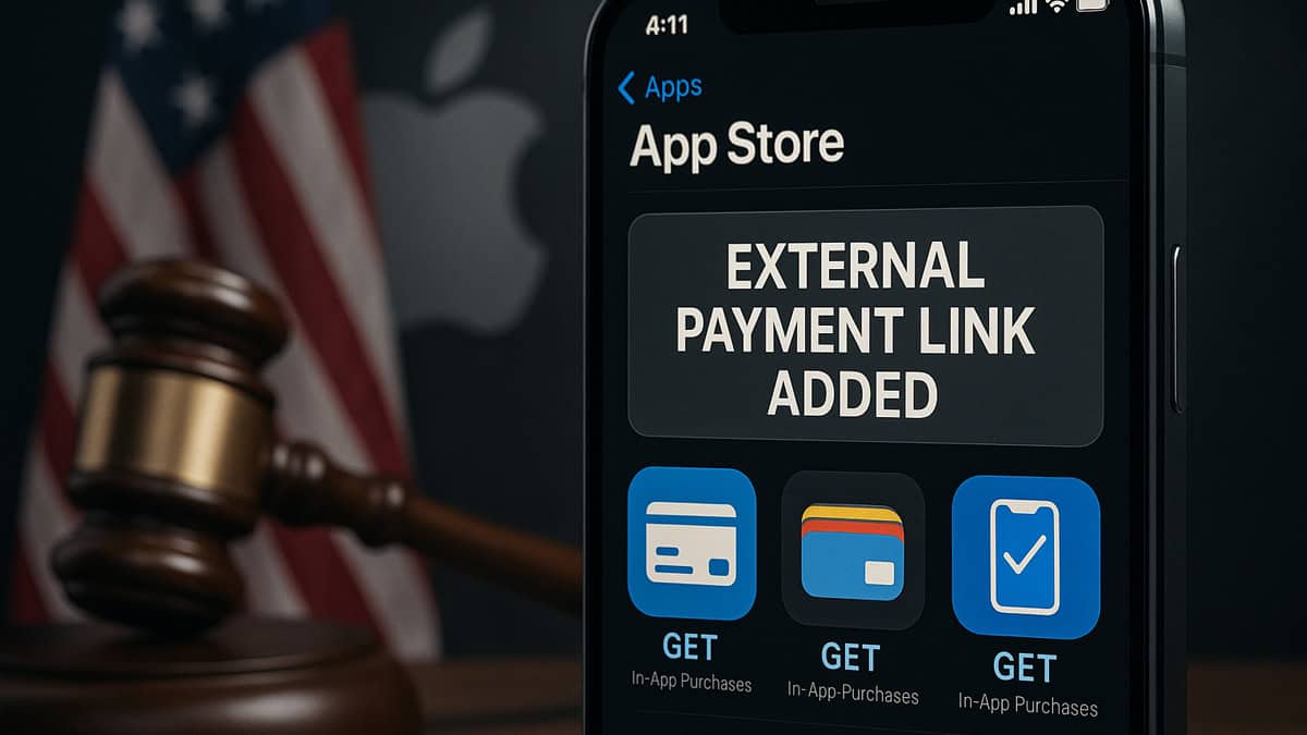 Apple Allow External Payment