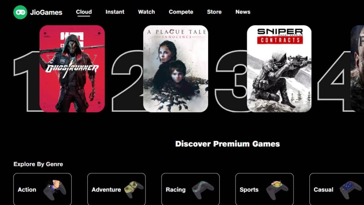 Reliance Jio Games