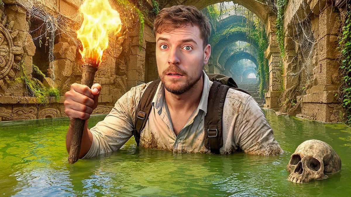 MrBeast Mayan Pyramid Viral Video