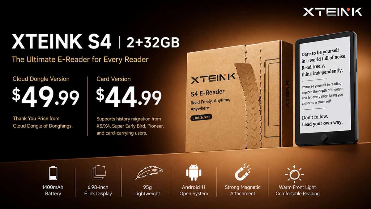 Xteink S4 Release Date